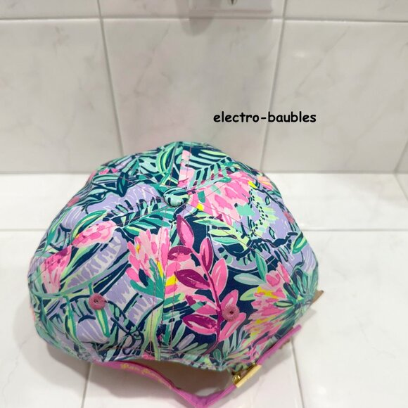 Lilly Pulitzer Slathouse Soiree Run Around Hat - MINT - Picture 7 of 11